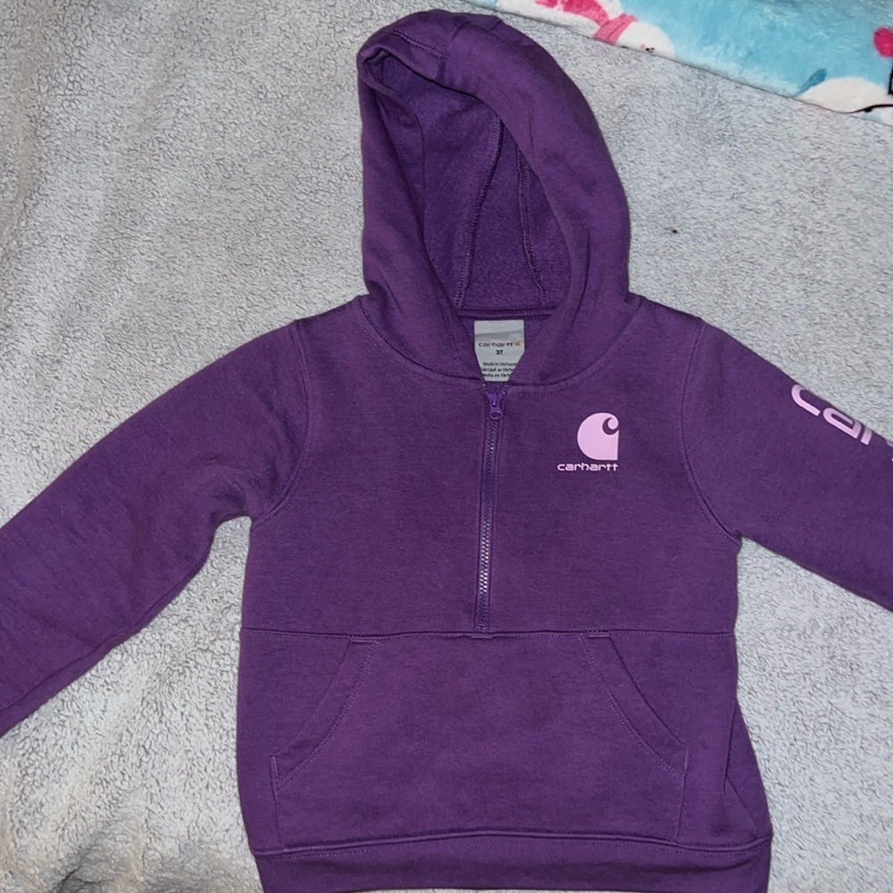 Toddler Carhartt Half-Zip Hoodie